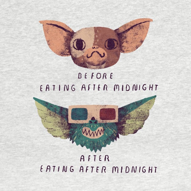 before and after midnight eating by Louisros
